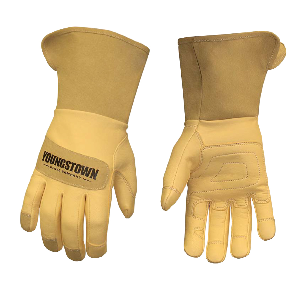 Youngstown Leather Utility Plus Wide-Cuff Gloves from GME Supply